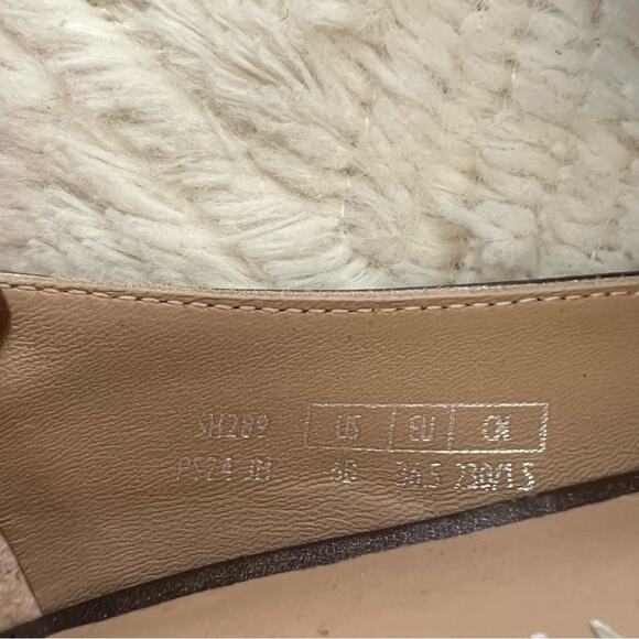 Stuart Weitzman Emilia Mary Jane Silver Flats - Picture 5 of 7